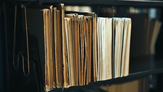 files of paperwork
